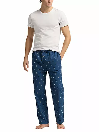 POLO RALPH LAUREN | Nome prodotto: Pantaloni da pigiama
Marchio: POLO RALPH LAUREN
Colore: blu
Categorie: Moda,Uomo
Materiale: Cotone
Motivo: Stampa
Lunghezza (pantaloni/jeans): Lungo
Stile: Casual
Dettagli: Logo,Tasche laterali,Coulisse | dunkelblau